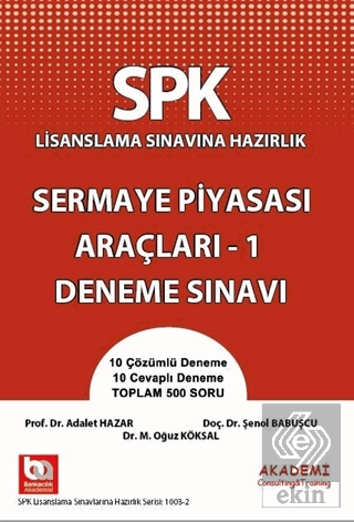 SPK Lisanslama Sınavına Hazırlık Sermaye Piyasası