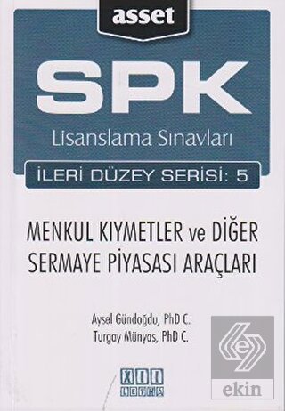 SPK Lisanslama Sınavları İleri Düzey Serisi:5 Menk
