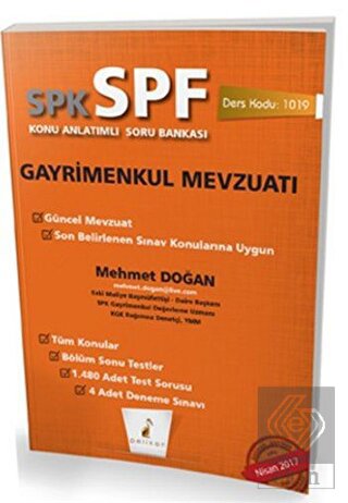 SPK - SPF Gayrimenkul Mevzuatı Konu Anlatımlı Soru