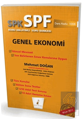 SPK - SPF Genel Ekonomi Konu Anlatımlı Soru Bankas