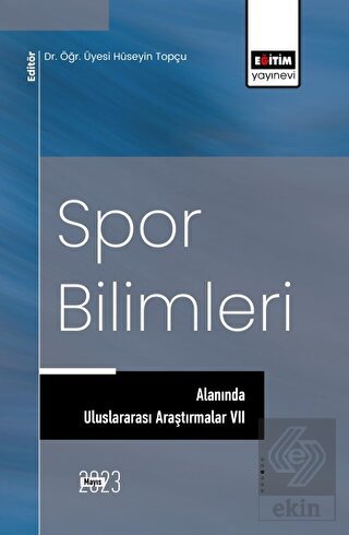 Spor Bilimleri Alanında Uluslararası Araştırmalar