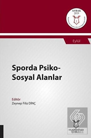 Sporda Psiko-Sosyal Alanlar (AYBAK 2019 Eylül)