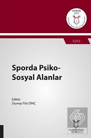 Sporda Psiko-Sosyal Alanlar (AYBAK 2019 Eylül)