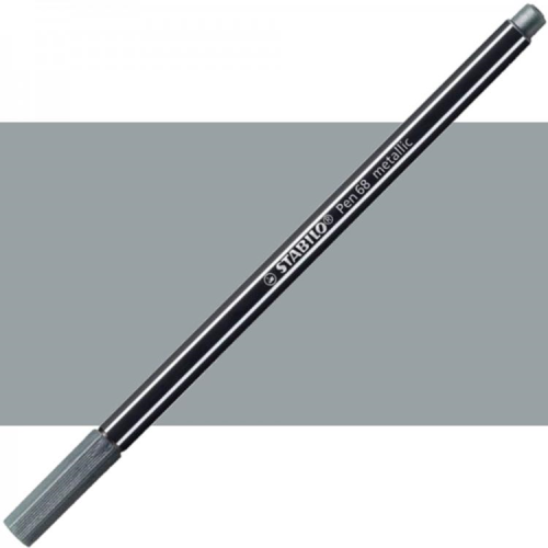 STABILO Pen 68 - Metalik Gümüş 68/805