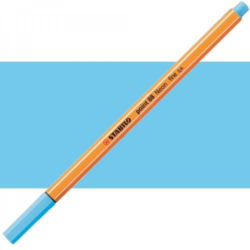 STABILO POİNT KEÇE UÇLU KALEM 88/031 FOSFORLU MAVİ