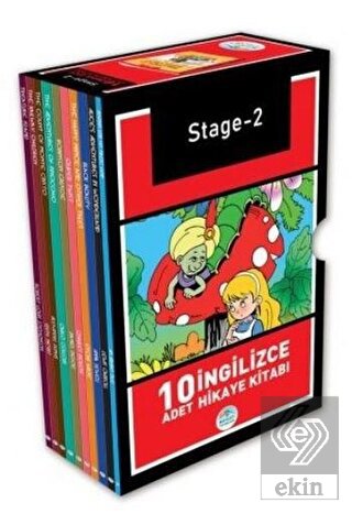 Stage-2 İngilizce Hikaye Seti (10 Kitap Kutulu)
