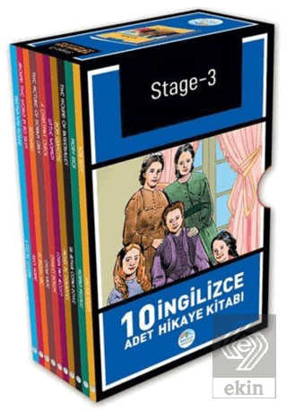 Stage 3 - İngilizce Hikaye Seti 10 Kitap