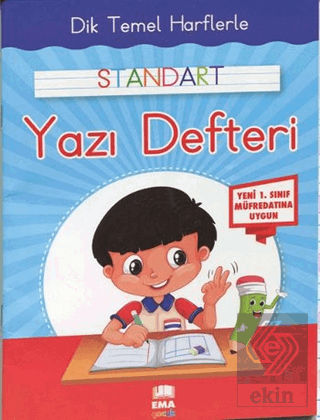 Dik Temel Harflerle Standart Yazı Defteri