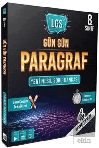 Strateji 8. Sınıf LGS Gün Gün Paragraf