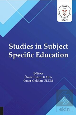 Studies in Subject Specific Education