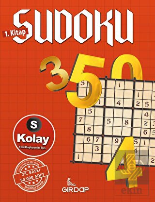 Sudoku 1. Kitap - Kolay (Yeni Başlayanlar İçin)