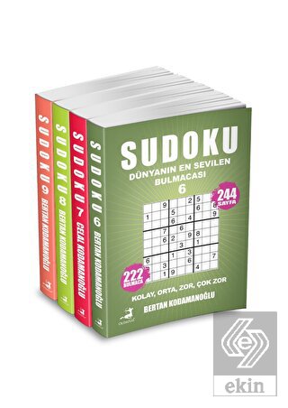 Sudoku 4 Kitap Set