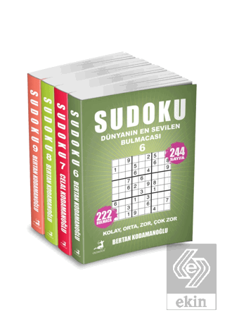 Sudoku 4 Kitap Set