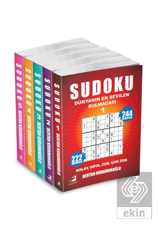 Sudoku 5 Kitap Set