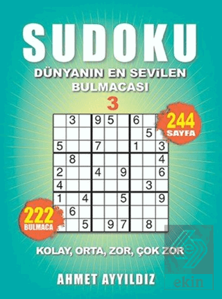 Sudoku - Dünyanın En Sevilen Bulmacası 3