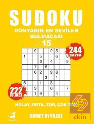 Sudoku Dünyanın En Sevilen Sevilen Bulmacası 15