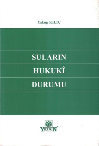 Suların Hukuki Durumu