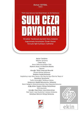 Sulh Ceza Davaları
