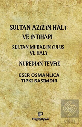 Sultan Aziz'in Hal'i ve İntiharı - Sultan Murad'ın