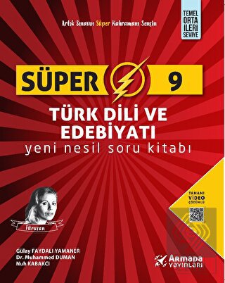 Süper 9 Türk Dili ve Edebiyatı Yeni Nesil Soru Kit