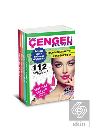 Süper Çengel Bulmaca 4 Kitap Set