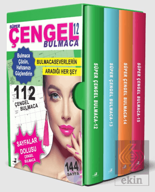 Süper Çengel Bulmaca 4 Kitap Set