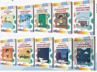 Süpertan Görev Başında (10 Kitap Takım)