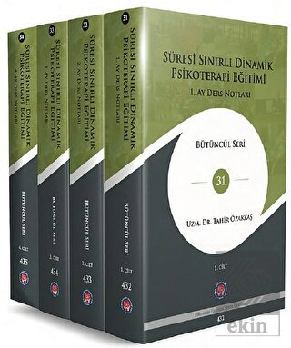 Süresi Sınırlı Dinamik Psikoterapi Eğitimi Ders No