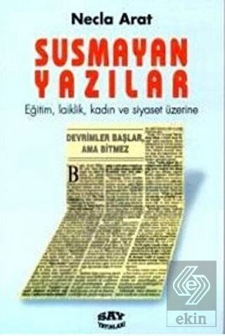 Susmayan Yazılar
