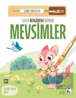 Suyla Rengarenk Boyama - Mevsimler (Sihirli Fırçasıyla)