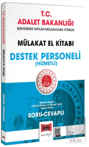 T.C. Adalet Bakanlığı Destek Personeli Hizmetli Mülakat El Kitabı Soru