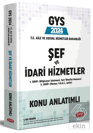 T.C. Aile ve Sosyal Hizmetler Bakanlığı GYS Şef ve