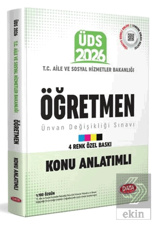 T.C. Aile ve Sosyal Hizmetler Bakanlığı ÜDS Öğretmen Kadrosu Konu Anla