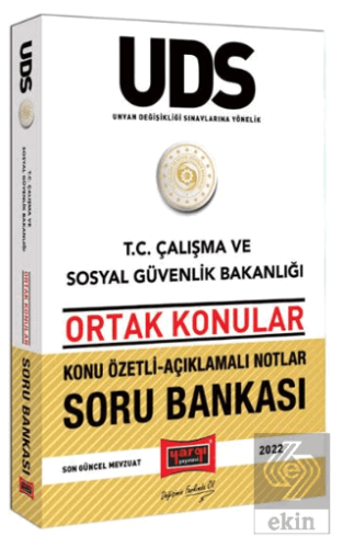 T.C Çalışma ve Sosyal Güvenlik Bakanlığı UDS (Unva