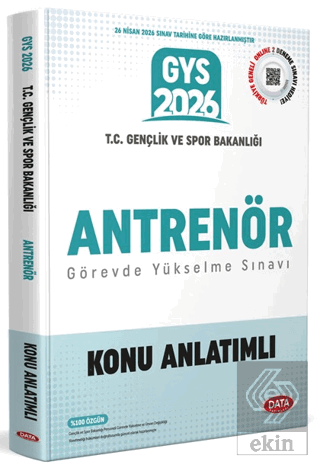 T.C. Gençlik ve Spor Bakanlığı Antrenör GYS Konu Anlatımlı