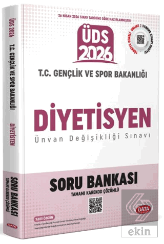 T.C. Gençlik ve Spor Bakanlığı Diyetisyen ÜDS Soru Bankası - Karekod Ç