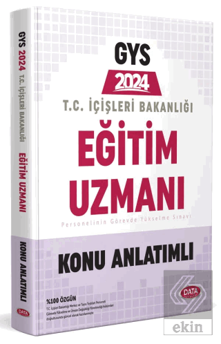 T.C. İçişleri Bakanlığı Eğitim Uzmanı GYS Konu Anl