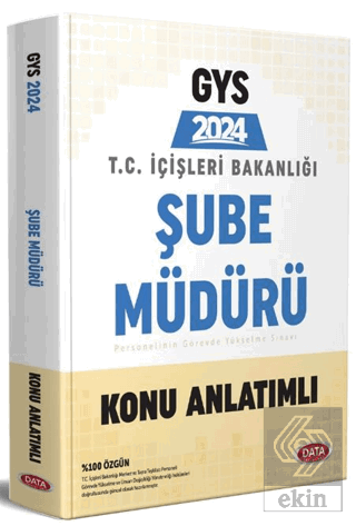T.C. İçişleri Bakanlığı Şube Müdür GYS Konu Anlatı