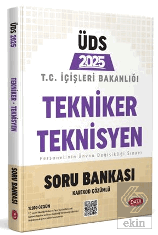 T.C. İçişleri Bakanlığı Tekniker - Teknisyen ÜDS Soru Bankası
