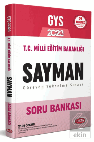T.C. Milli Eğitim Bakanlığı Sayman GYS Soru Bankas