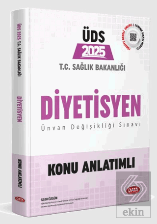 T.C. Sağlık Bakanlığı ÜDS Diyetisyen Konu Anlatımlı