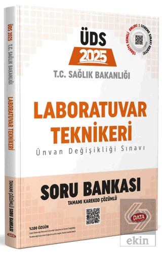T.C. Sağlık Bakanlığı ÜDS Laboratuvar Teknikeri Kadrosu Soru Bankası (