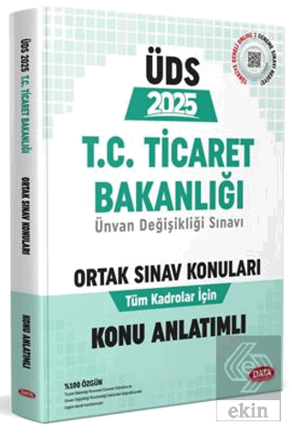 T.C. Ticaret Bakanlığı Ünvan Değişikliği Sınavı Ortak Konular Konu Anl