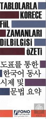 Tablolarla Korece Fiil Zamanları Dilbilgisi Özeti