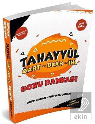 Tahayyül ÖABT Din Kültürü ve Ahlak Bilgisi Öğretme