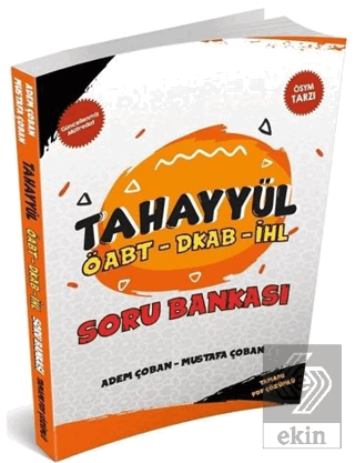 Tahayyül ÖABT Din Kültürü ve Ahlak Bilgisi Öğretme
