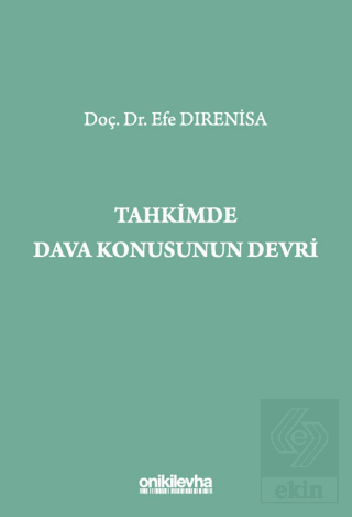 Tahkimde Dava Konusunun Devri