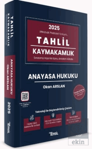 Tahlil Anayasa Hukuku Konu Anlatım Kitabı