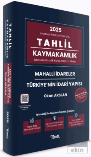 Tahlil Mahalli İdareler ve Türkiyenin İdari Yapısı Konu Anlatım Kitabı