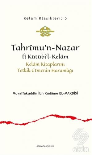 Tahrimu'n-Nazar Fi Kütübi'l-Kelam
